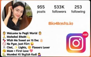 Instagram Bio For Girls