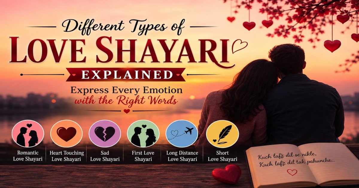 Best Love Shayari Types Explained